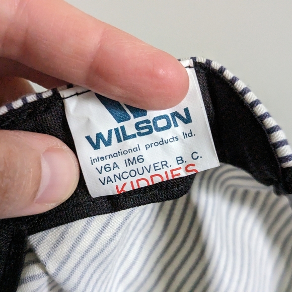Royal Hudson railroad machinist cap, kids sized snapback hat by Wilson Vancouver - Picture 3 of 4